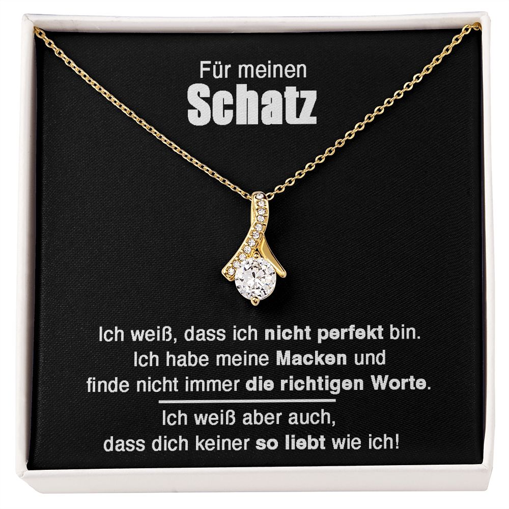 Nicht perfekt - Halskette - Schleifen Design