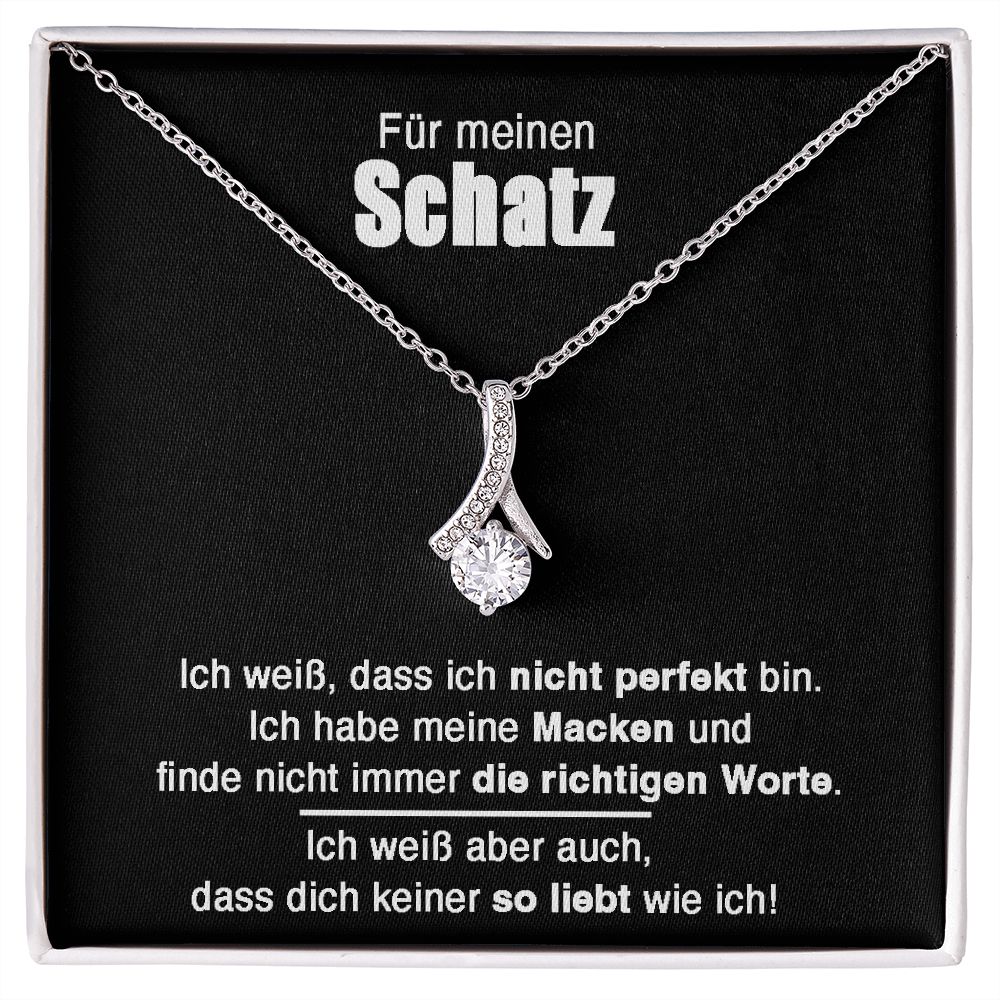 Nicht perfekt - Halskette - Schleifen Design