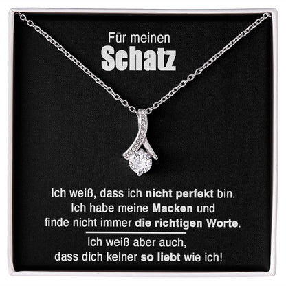 Nicht perfekt - Halskette - Schleifen Design