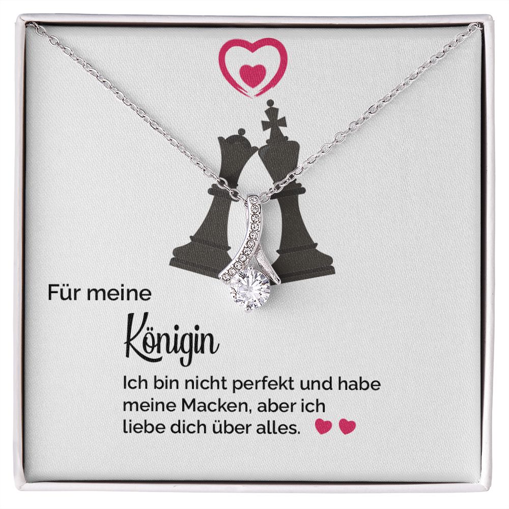 Für meine Königin - Halskette - Schlaufen Design
