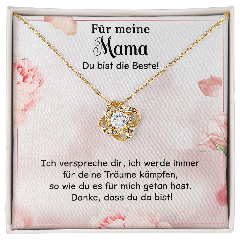 Ich werde für deine Träume kämpfen - Halskette - Knoten Design