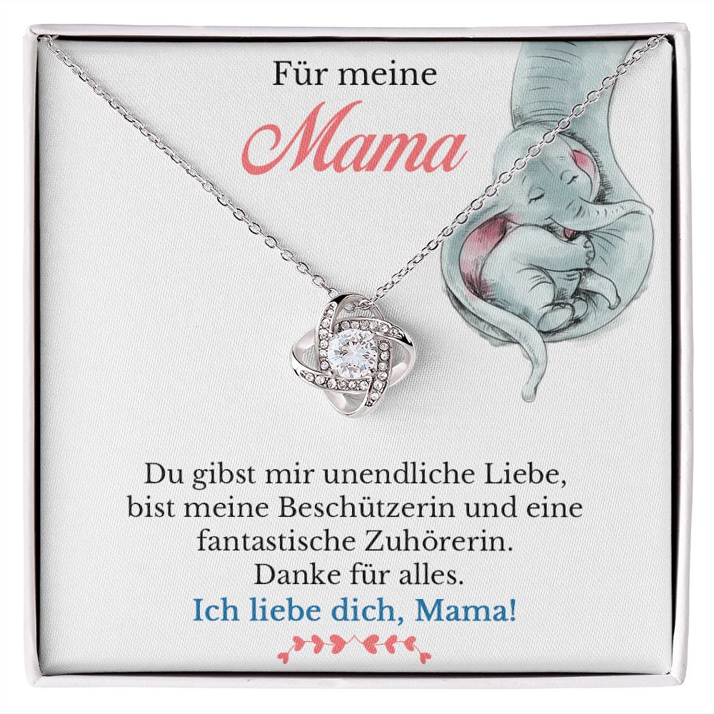 Du gibst mir unendliche Liebe - Halskette - Knoten Design