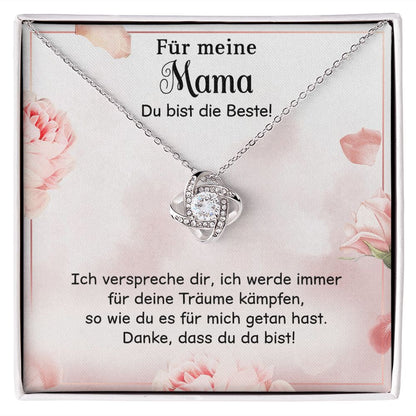 Ich werde für deine Träume kämpfen - Halskette - Knoten Design
