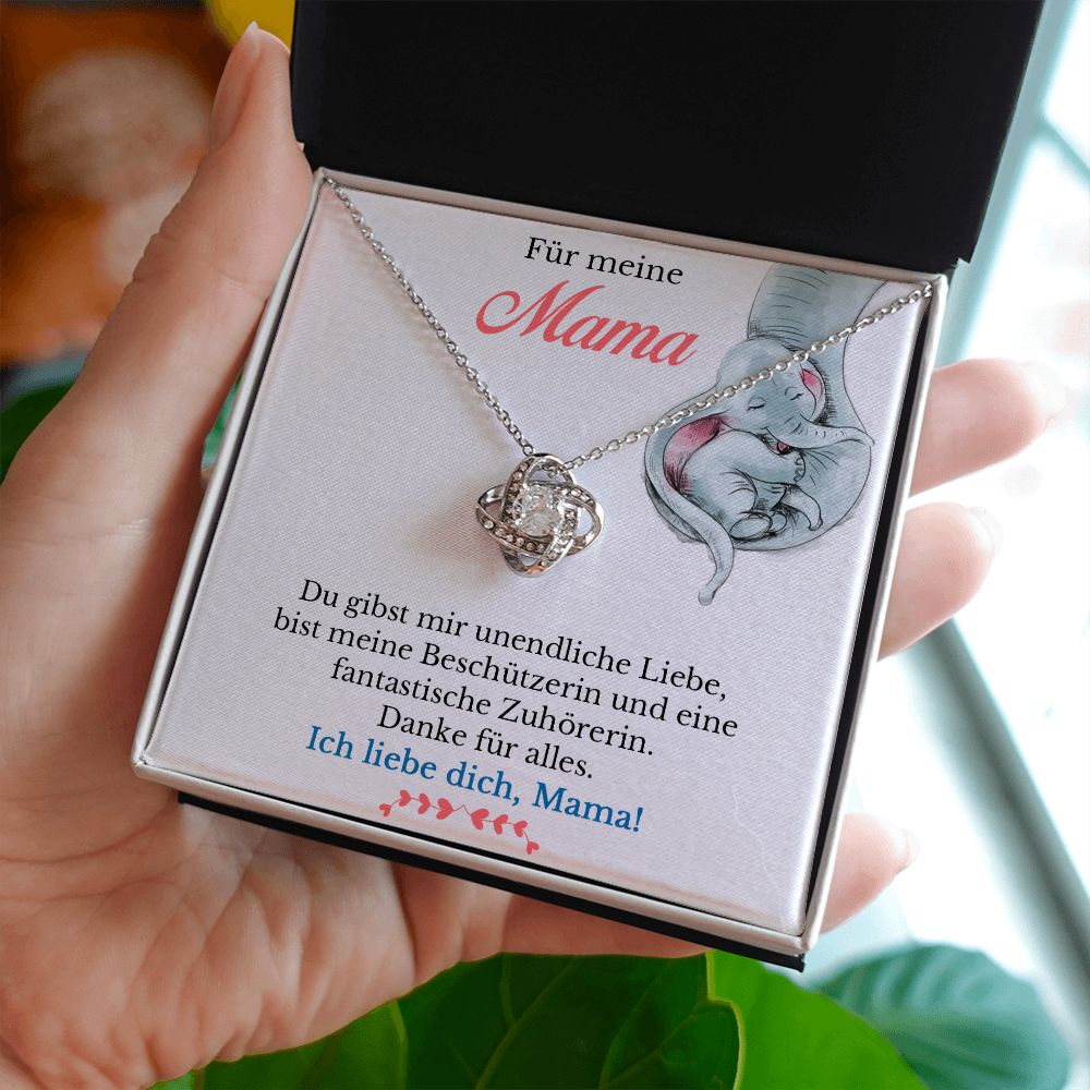 Du gibst mir unendliche Liebe - Halskette - Knoten Design
