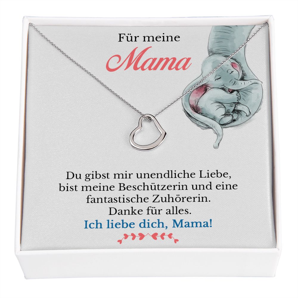 Du gibst mir unendliche Liebe - Halskette - Herz
