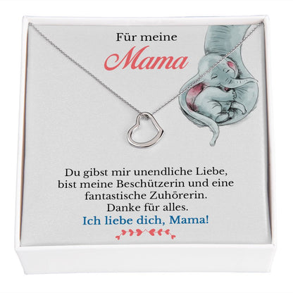 Du gibst mir unendliche Liebe - Halskette - Herz
