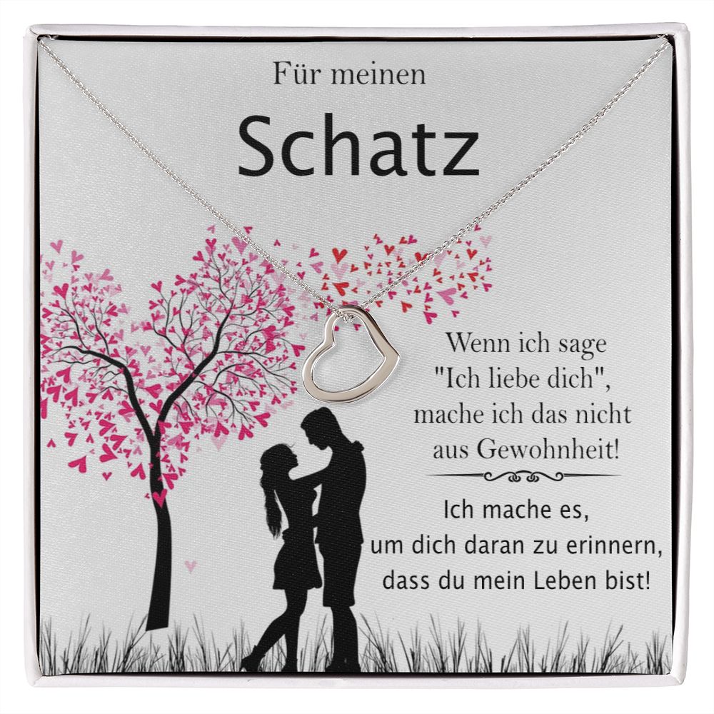 Nicht aus Gewohnheit - Halskette - Herz
