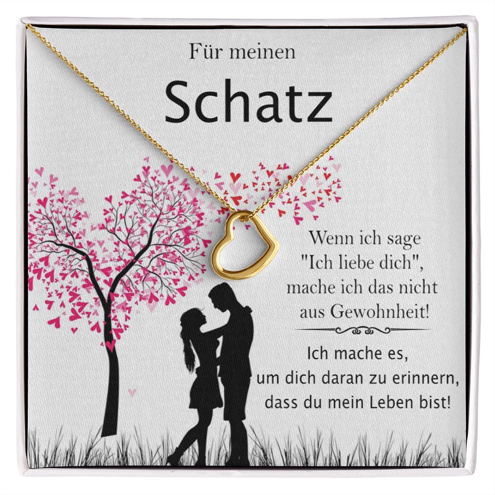 Nicht aus Gewohnheit - Halskette - Herz