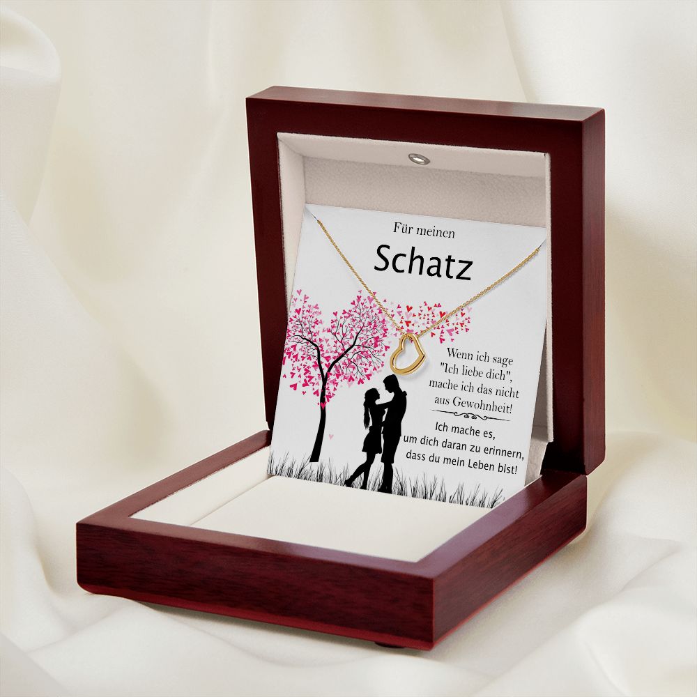 Nicht aus Gewohnheit - Halskette - Herz